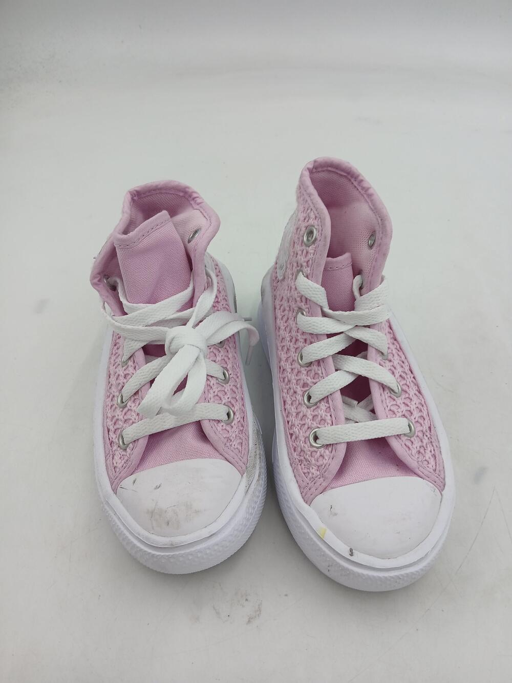 Converse Chuck Taylor All Star Shoes Kids Size 11.5 Pink High Top Sneakers